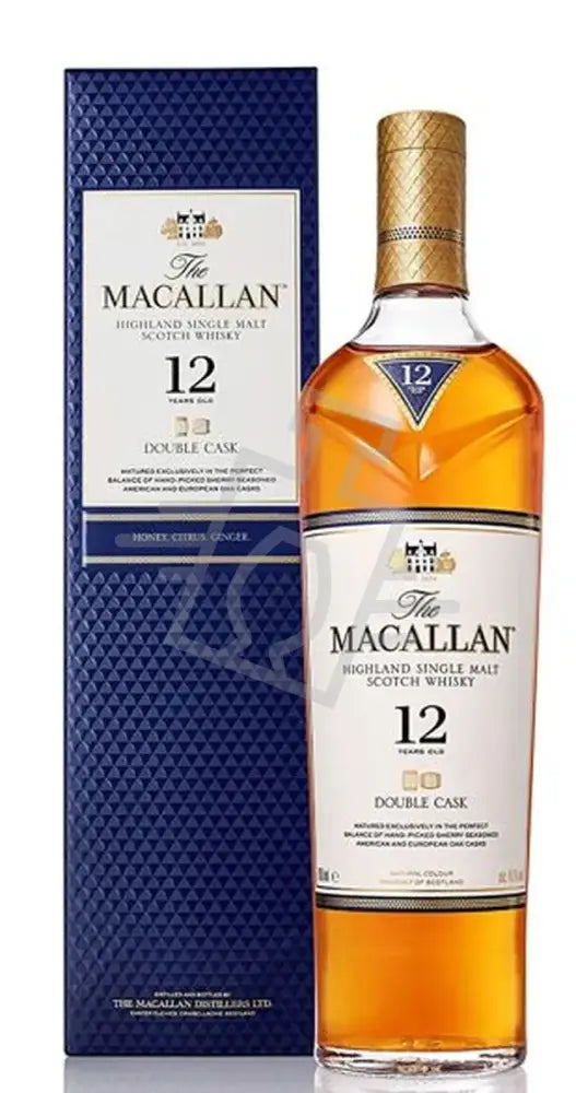 Macallan Whisky 12 years Double Cask Highland Single Malt Scotch 0,7l DD.