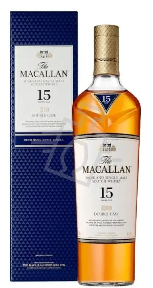 MACALLAN Whisky 15y 0,7l Double Cask Matured 43% DD.