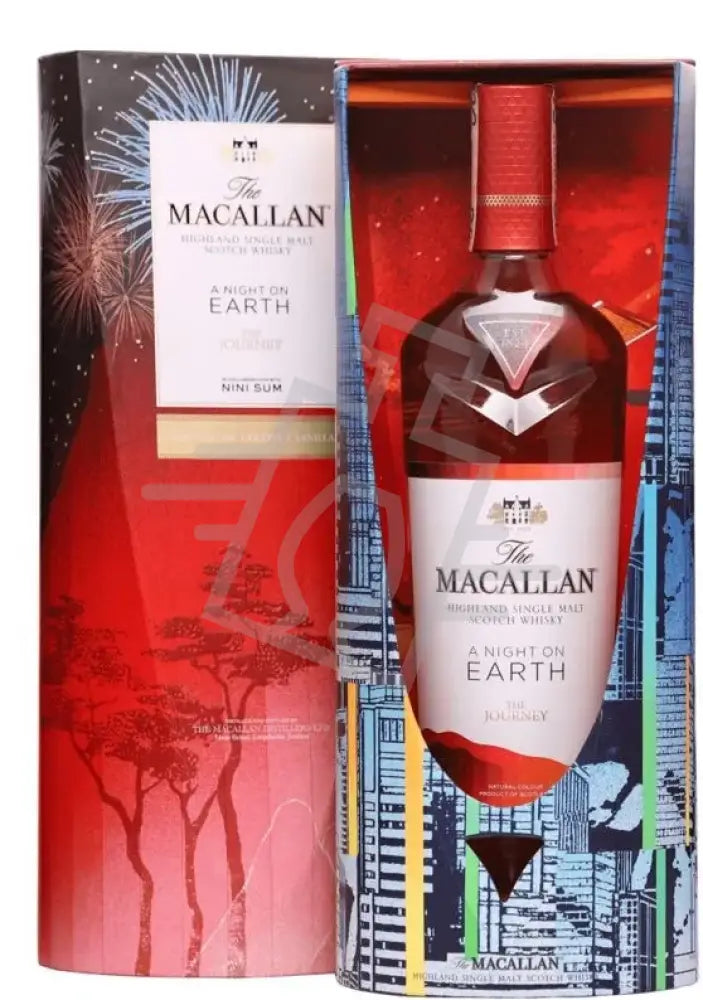 MACALLAN Whisky 0,7l A Night on Earth The Journey Highland S.M.S 43% DD.