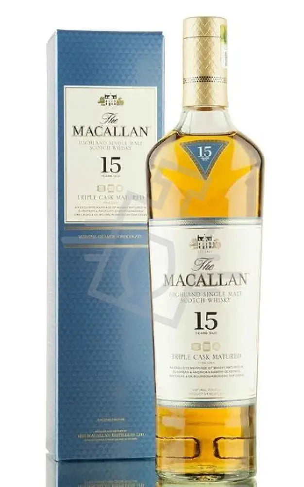 MACALLAN Whisky 15y 0,7l Fine Oak Triple Cask Matured 43% DD.