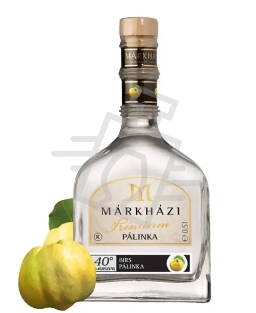 MÁRKHÁZI Pálinka 0,5l Prémium Birs 40%