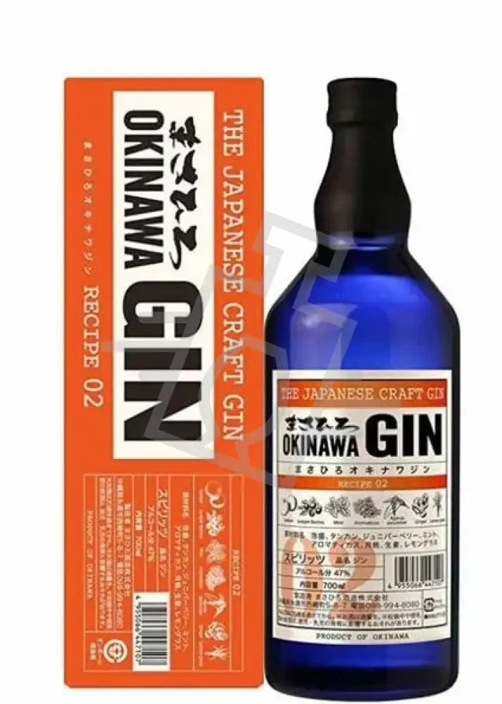 MASAHIRO OKINAWA Gin 0,7l Recipe 02 Craft Japanese 47% DD.