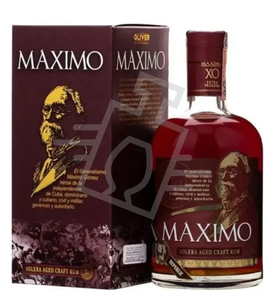 MAXIMO Rum 0,7l XO Solera Aged Craft Extra Premium 41% DD.