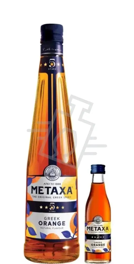 METAXA Konyak 5* Greek Orange Natural Flavour 0,7l + 0,05l 38%