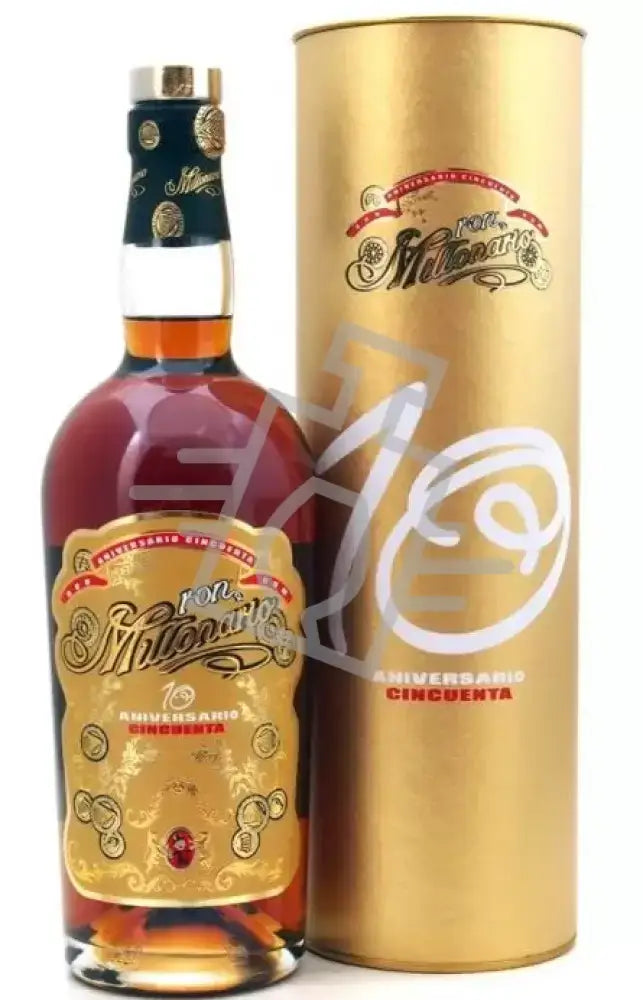 RON MILLONARIO Rum 10y 0,7l Aniversario Cincuenta 50% DD.