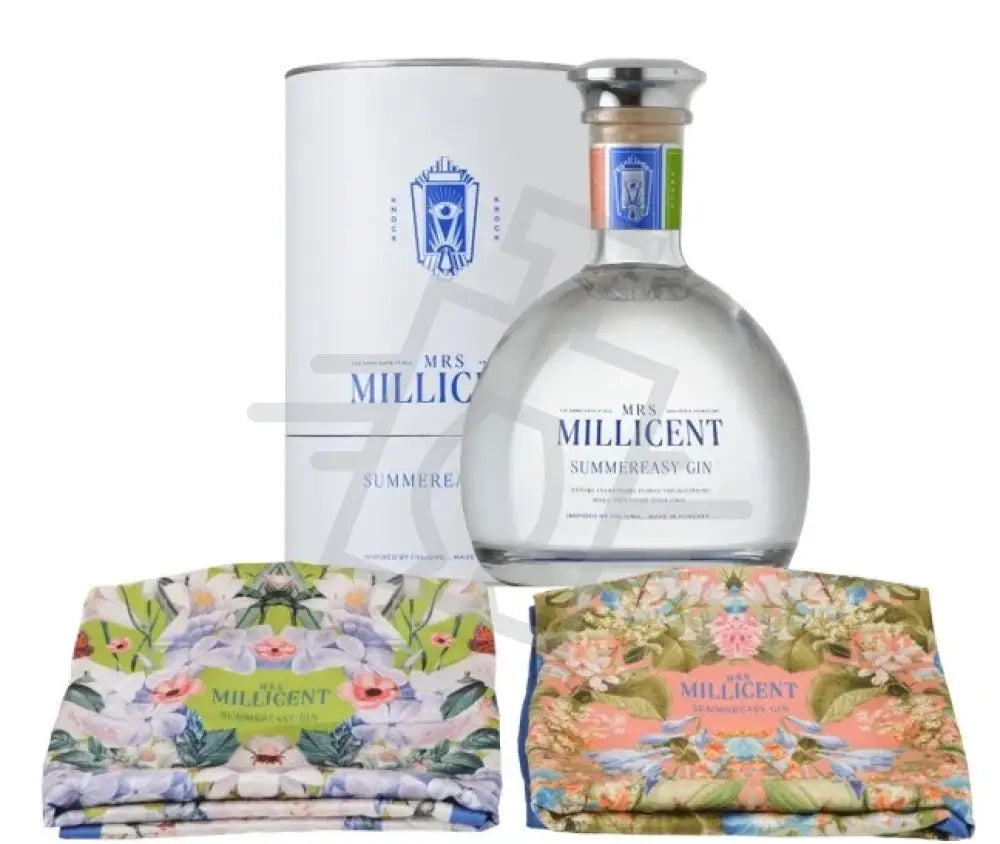MRS MILLICENT Gin 0,7l Summereasy 44,4% DD. + kendő