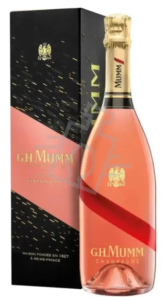 MUMM Champagne Rosé 0,75l Grand Cordon Brut DD. (Festive)