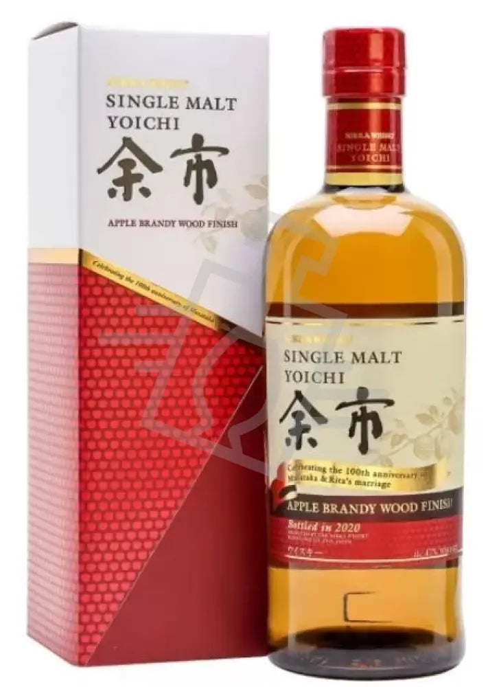 NIKKA Whisky Yoichi 0,7l Apple Brandy Wood Finish Single Malt 47% DD.