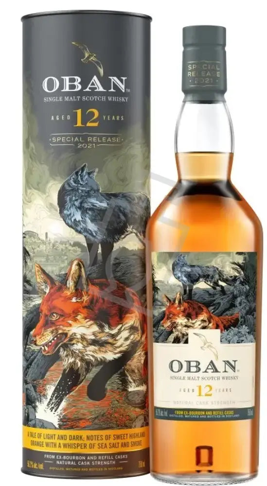 OBAN Whisky 12y 0,7l Single Malt Scotch Special Release 2021 56,2% DD.