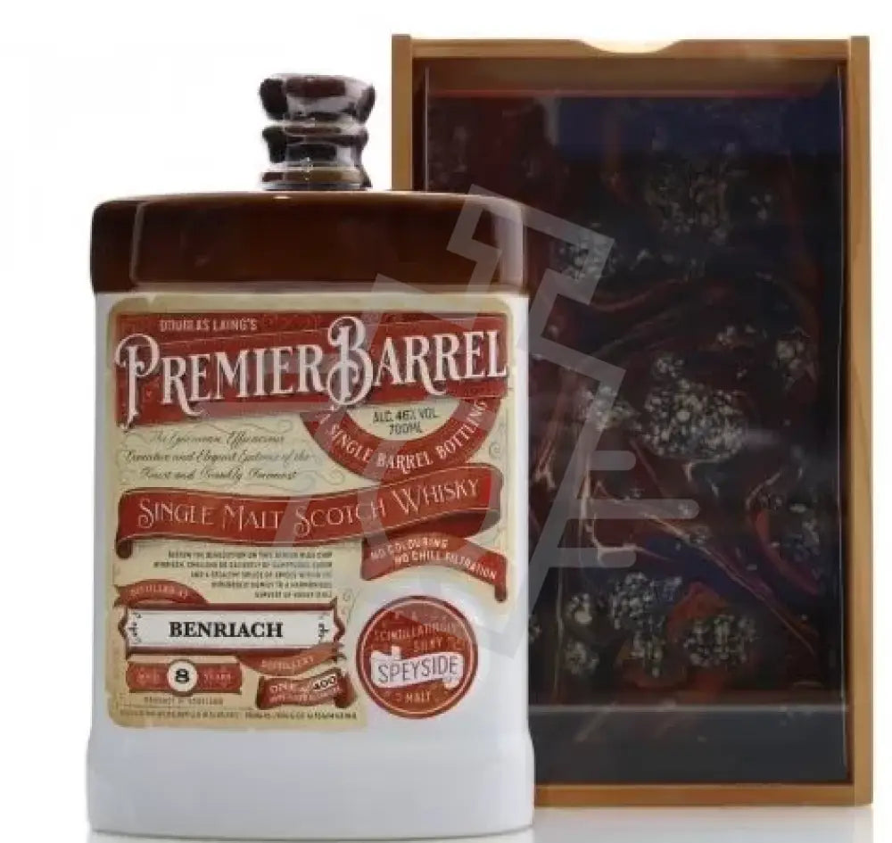 PREMIER BARREL Whisky 8y 0,7l Benriach Single Malt Scotch 46% FADD.