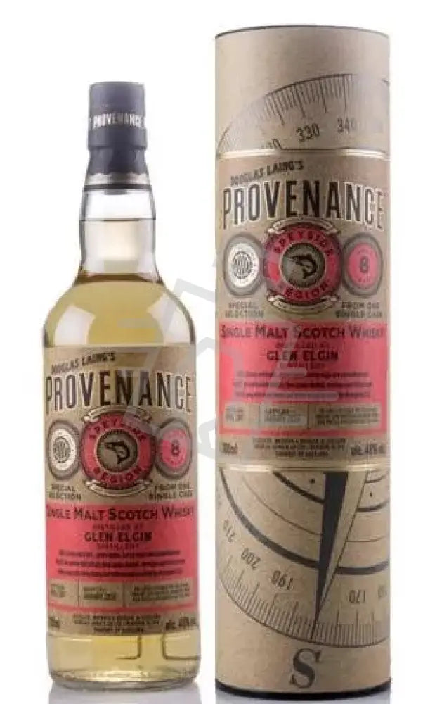 PROVENANCE Whisky 8y 0,7l Single Malt Scotch 46% DD.(Glen Elgin Dist)