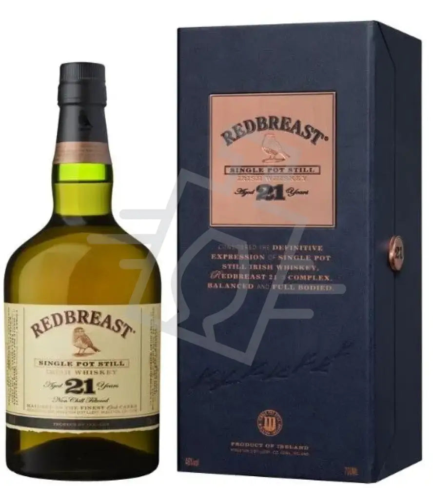 REDBREAST Whisky 21y 0,7l Single Pot Still Irish 46% DD.