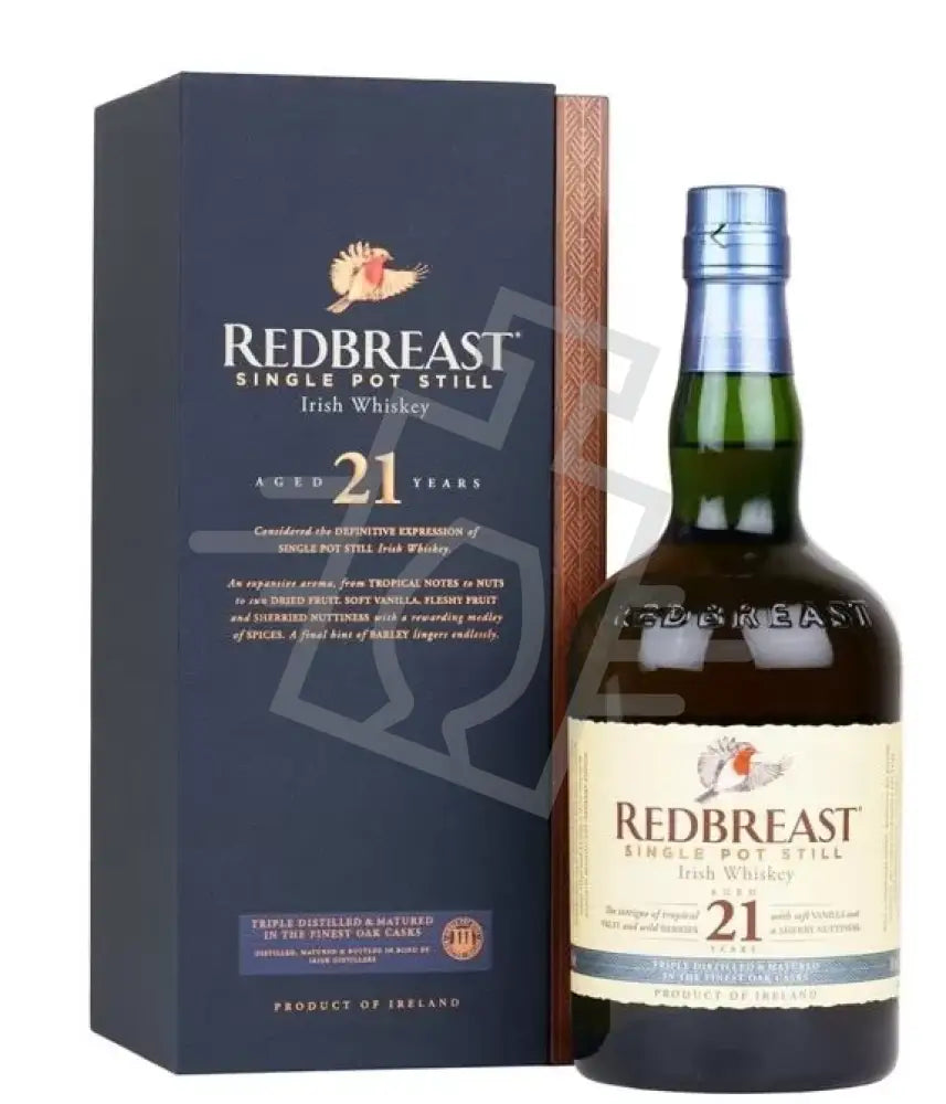 REDBREAST Whisky 21y 0,7l Single Pot Still Irish 46% FADD.