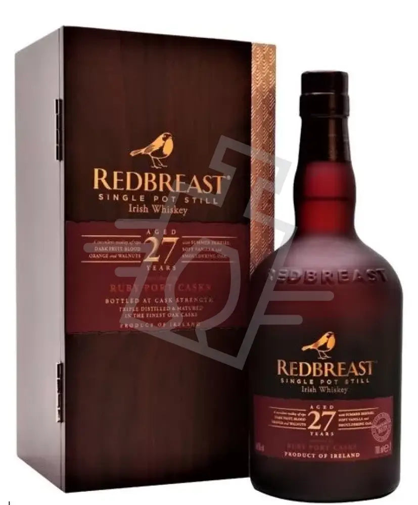 REDBREAST Whisky 27y 0,7l Single Pot Still Irish Batch 2. 53,5% FADD.