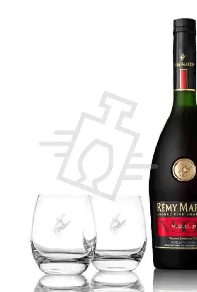 REMY MARTIN Konyak VSOP 0,7l Fine Champagne 40% DD. + 2 pohár Limited Edt.