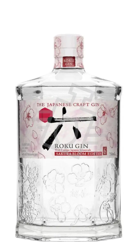 ROKU Gin 0,7l Japanaese Botanicals Sakura Bloom Edition 43% Gin
