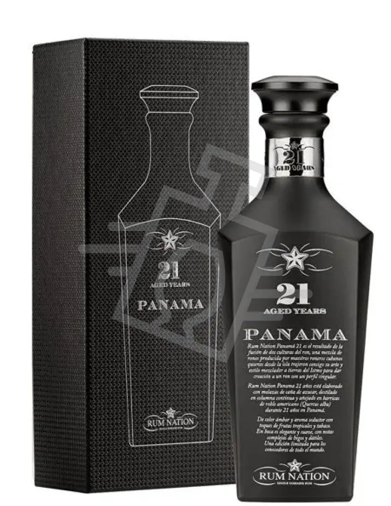 RUM NATION Rum 21y 0,7l Panama 43% DD.