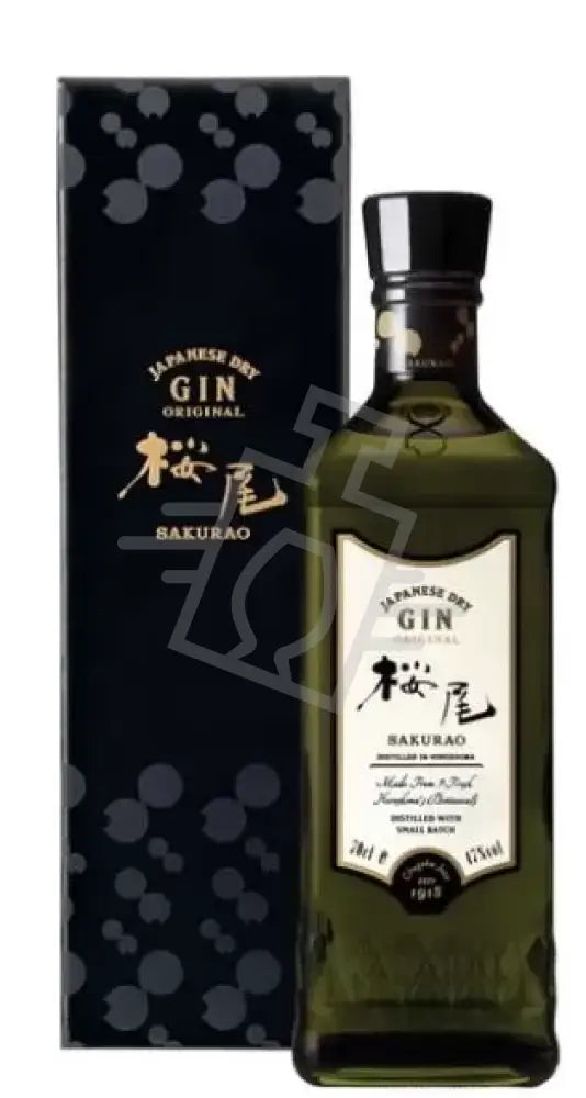 SAKURAO Gin 0,7l Japanese Dry 47% DD.
