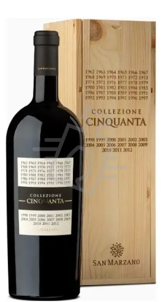 SAN MARZANO Collezione Cinquanta 1962. 3l FADD. vörös