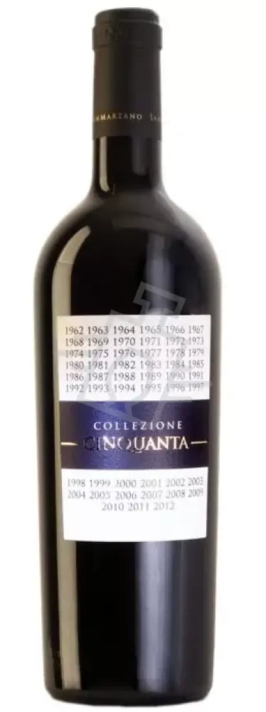 SAN MARZANO Collezione Cinquanta 1962. 0,75l vörös