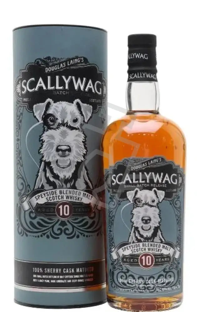 SCALLYWAG Whisky 0,7l 10y Sherry Cask Matured Small Batch Release 46% DD.
