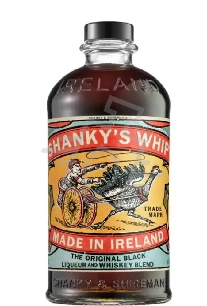 SHANKY'S WHIP Whisky Likőr 0,7l Black Irish 33%