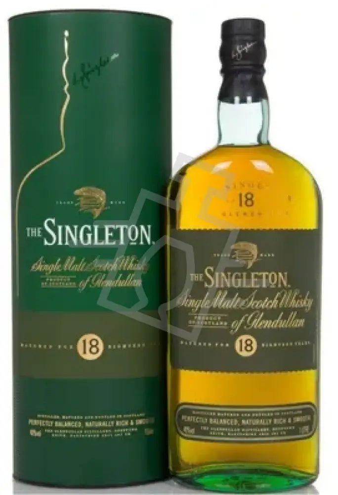 SINGLETON Whisky 18y 1,0l Glendullan Classic 40% DD.