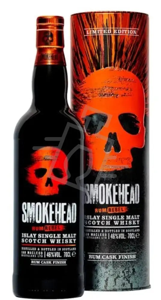 SMOKEHEAD Whisky 0,7l Rebel Rum Cask Finish I.S.M.S. Limited Ed. 46% FÉMDD