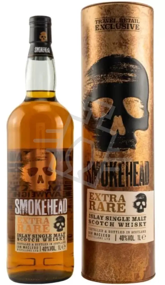 SMOKEHEAD Whisky 1,0l Extra Rare Islay Single Malt Scotch 40% FÉMDD.