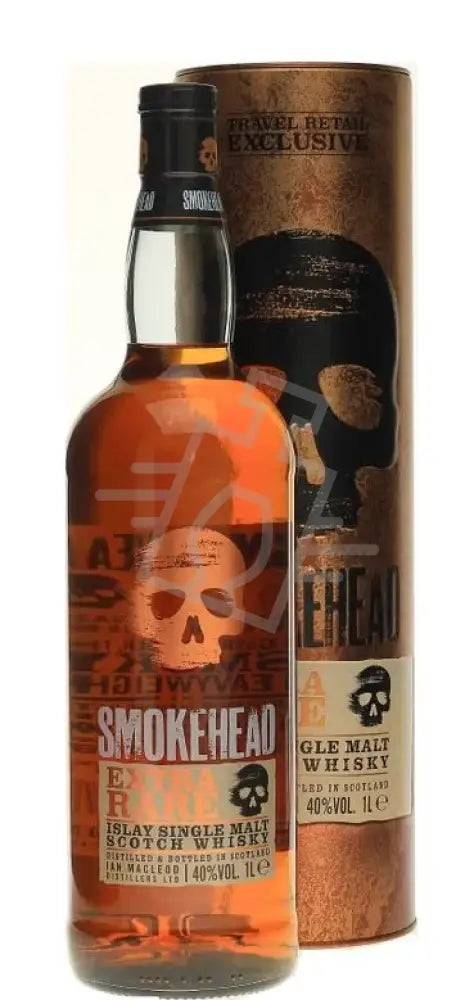 SMOKEHEAD Whisky 1,0l Extra Rare Islay Single Malt Scotch 40% FÉMDD.