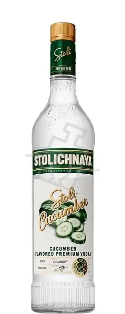 STOLICHNAYA Vodka Flavored 0,7l Stoli Cucumber (uborka) 37,5%