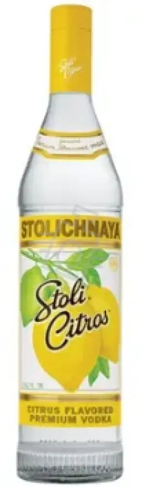 STOLICHNAYA Vodka Flavored 0,7l Stoli Citros (citrom) 37,5%
