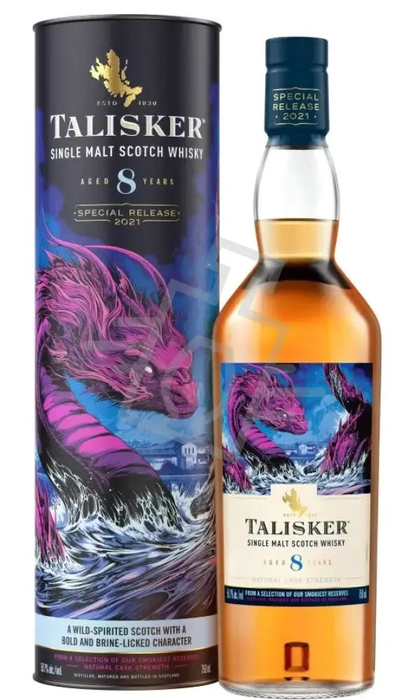 TALISKER Whisky 8y 0,7l Single Malt Scotch Special Release 2021 59,7% DD.
