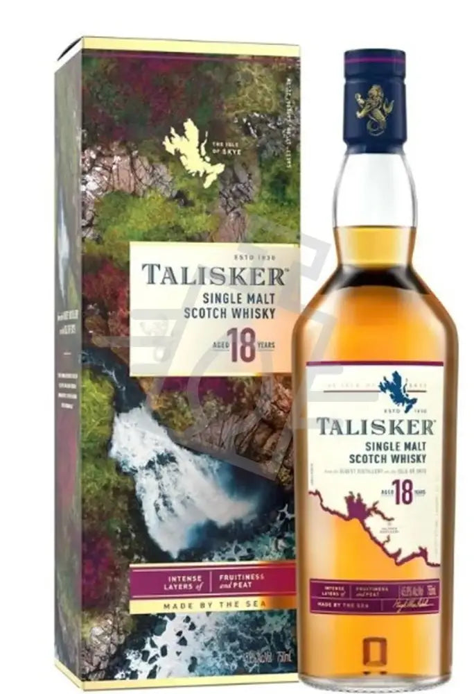 Talisker Whisky 18 years Single Malt Scotch 0,7l DD.