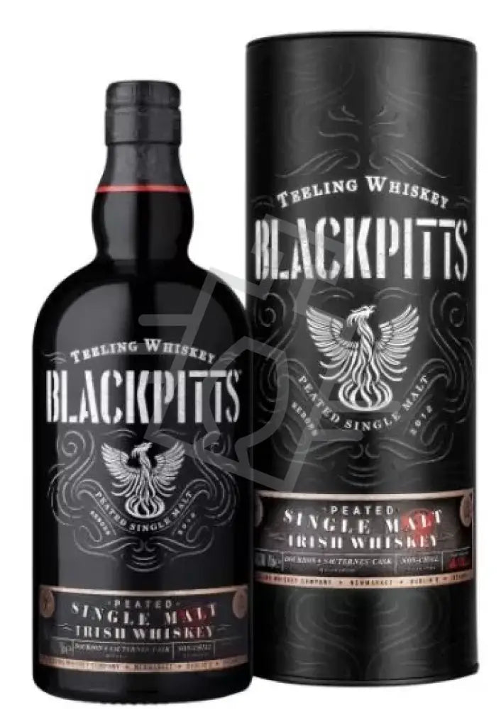 TEELING Whisky 0,7l Blackpitts Peated Single Malt Irish 46% FÉMDD.