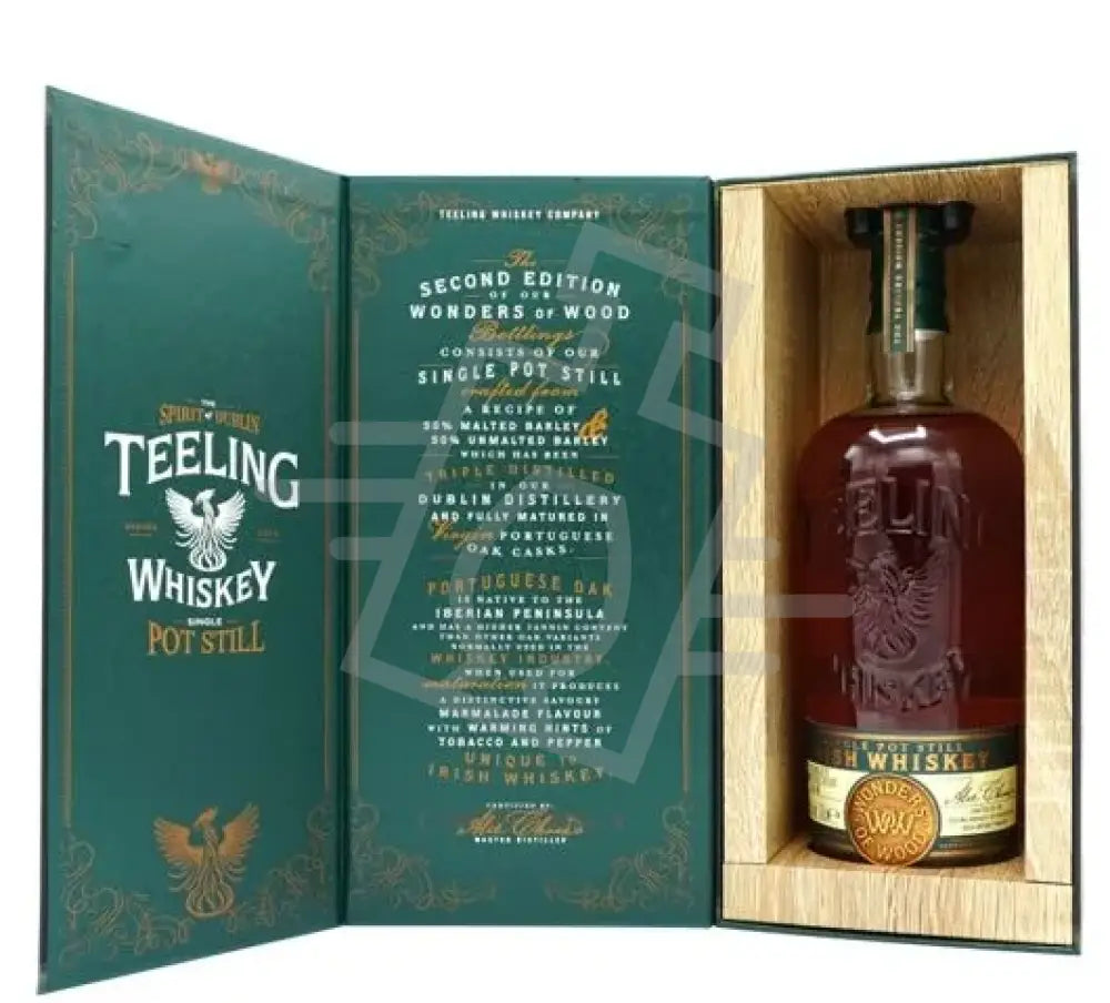 TEELING Whisky 0,7l Wonders of Wood Sec. E. Virgin Portuguese Oak 50% DD.