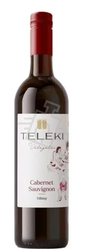 TELEKI VÁLOGATÁS Villányi Cabernet Sauvignon 2022. 0,75l száraz (Vacsora)