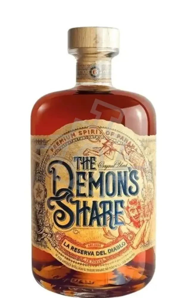 THE DEMONS SHARE Rum 6 years 0,7l La Reserva Del Diablo 40% DD.+2 fémpoh.