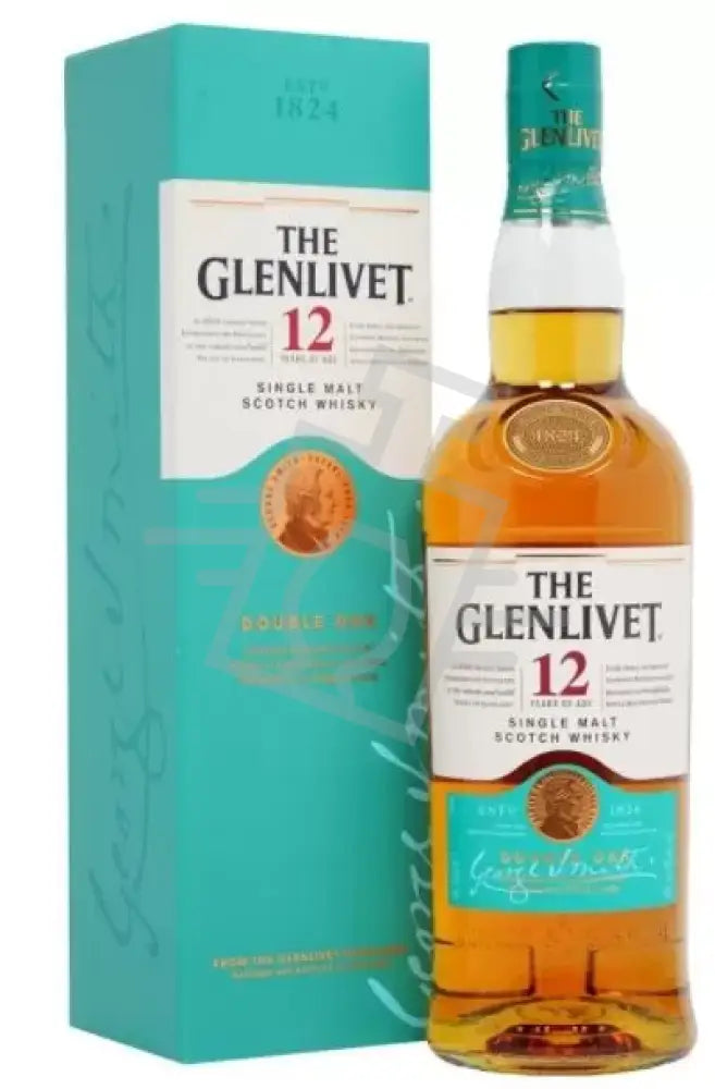 GLENLIVET Whisky 12y 0,7l Double Oak Single Malt Scotch 40% DD.