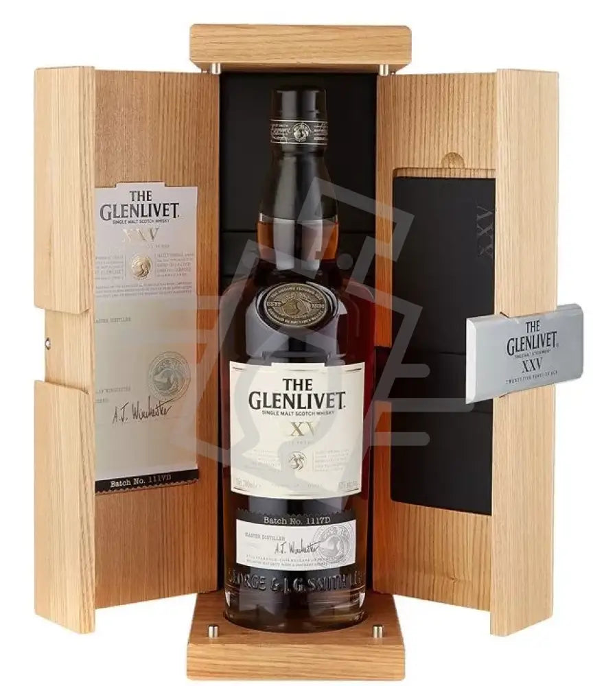 GLENLIVET Whisky 25y 0,7l XXV Single Malt Scotch 43% FADD.