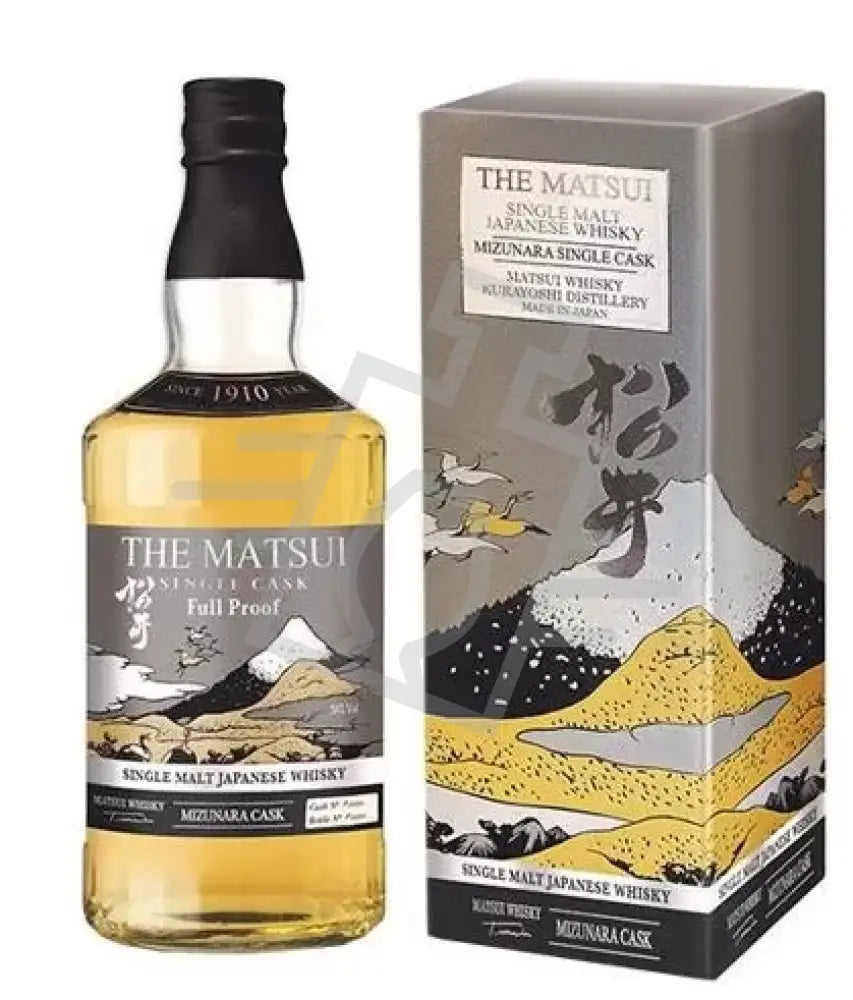 THE MATSUI Whisky 0,7l Mizunara Single Cask Strength S.M. Japanese 58% DD.