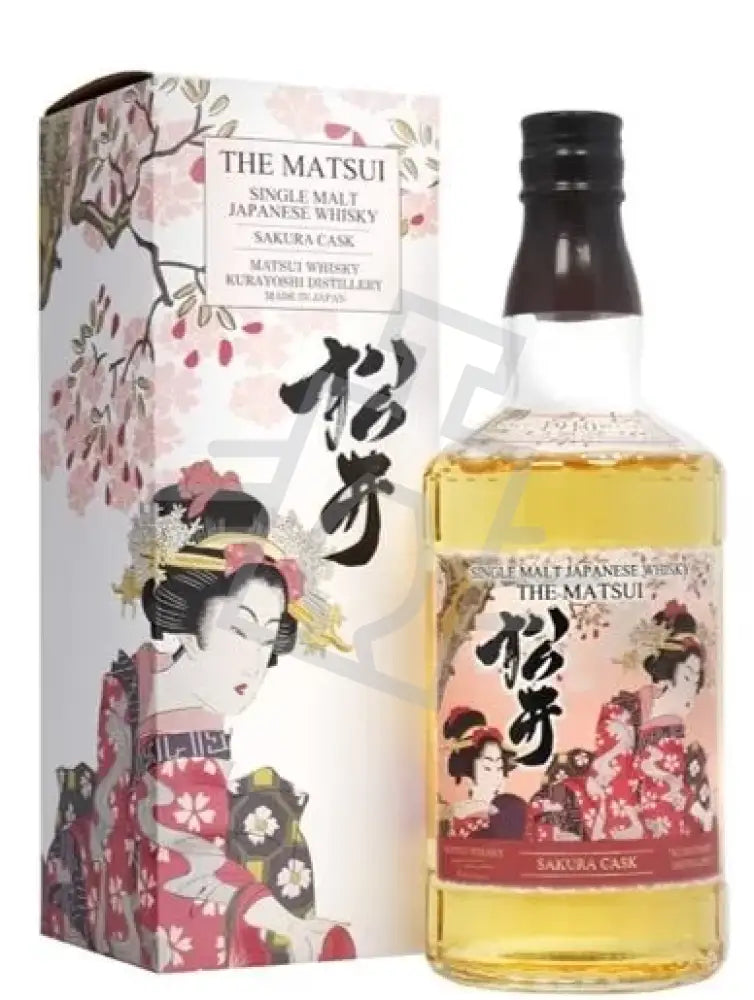 THE MATSUI Whisky 0,7l Sakura Cask Single Malt Japanese 48% DD.