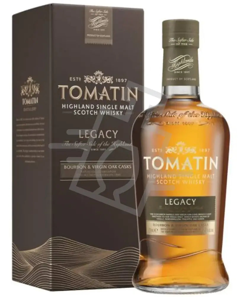 Tomatin Whisky Legacy Bourbon & Virgin Oak Cask Single Malt Scotch 0,7l DD.