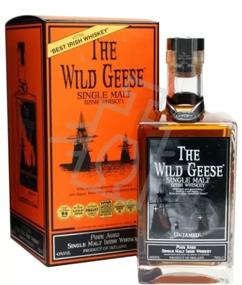 WILD GEESE Whisky 0,7l Untamed Single Malt Irish 43% DD.