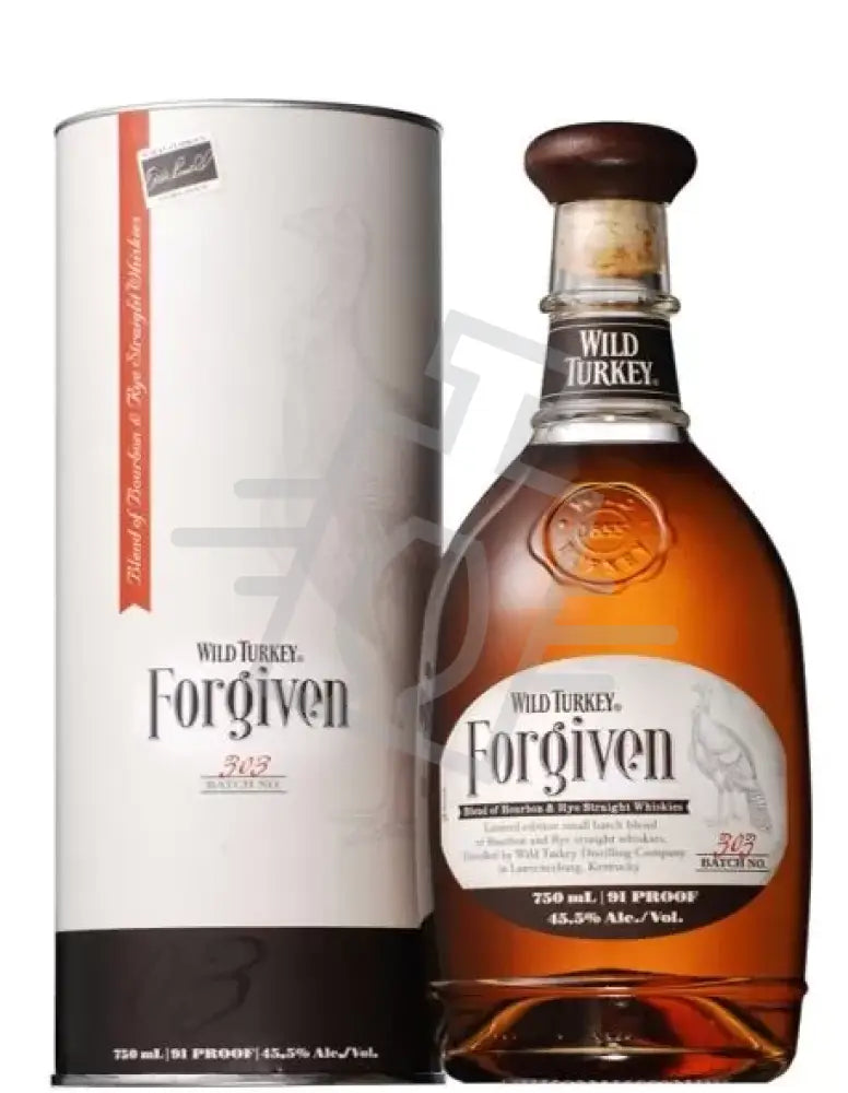 WILD TURKEY Whisky 0,75l Forgiven Blend of Bour.& Rye Batch 303 45,5% DD.