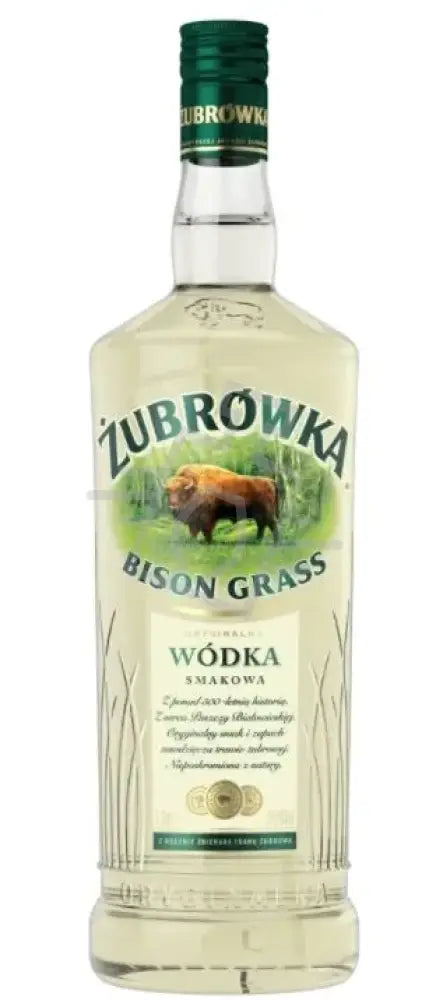ZUBROWKA Vodka 1,0l Bison Grass 37,5%