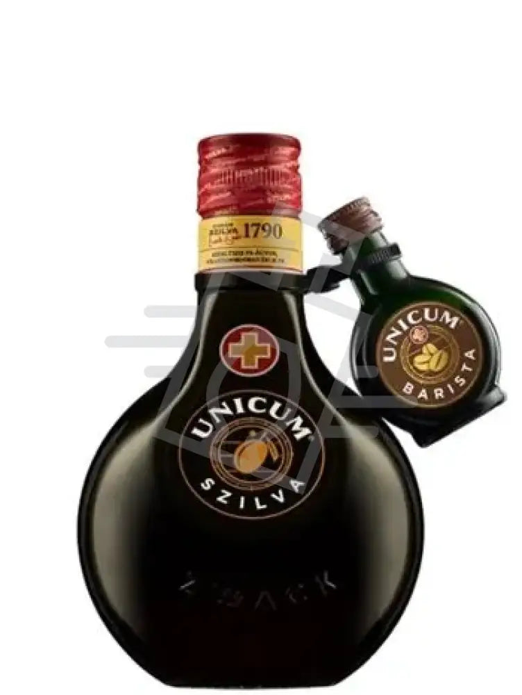 UNICUM 0,5l Szilva 34,5% + Unicum 0,04l Barista 34,5%