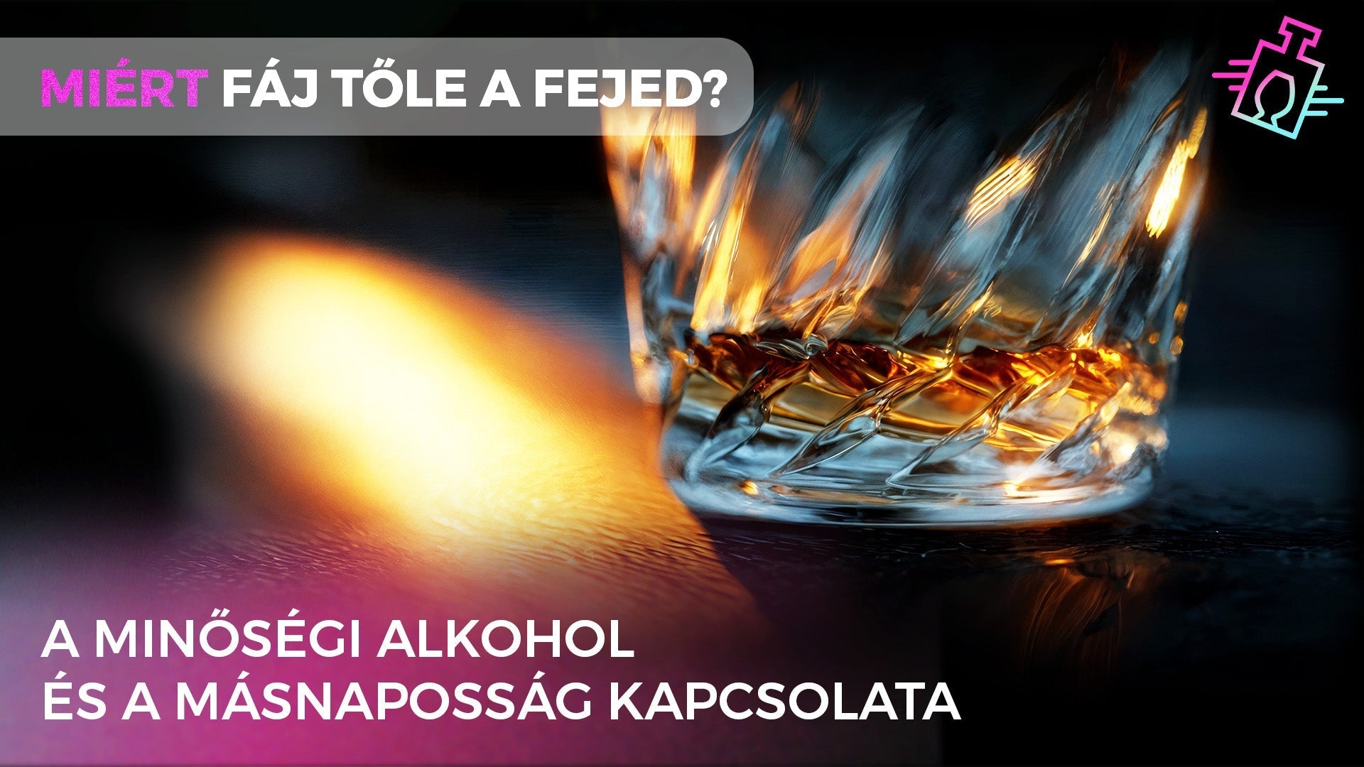TopItal blog: Miért fáj tőle a fejed? - Whiskey pohár blur háttérrel