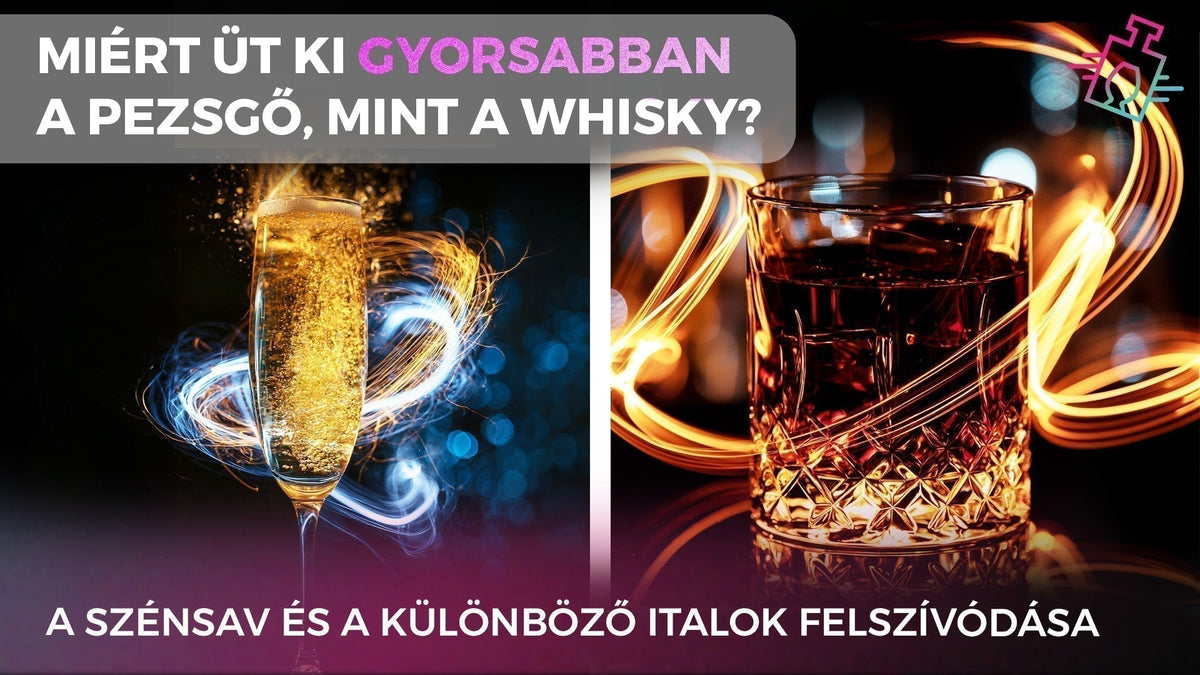 Buborékok ereje: Pezsgő és whisky hatásának összehasonlítása fényeffektekkel illusztrálva