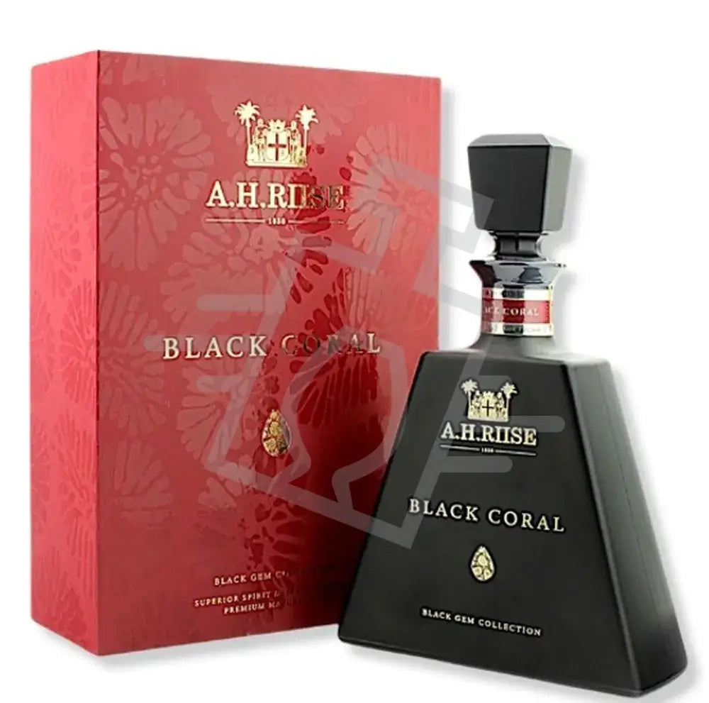 A.H. Riise Rum Black Gem Collection Black Coral 0,7l DD.